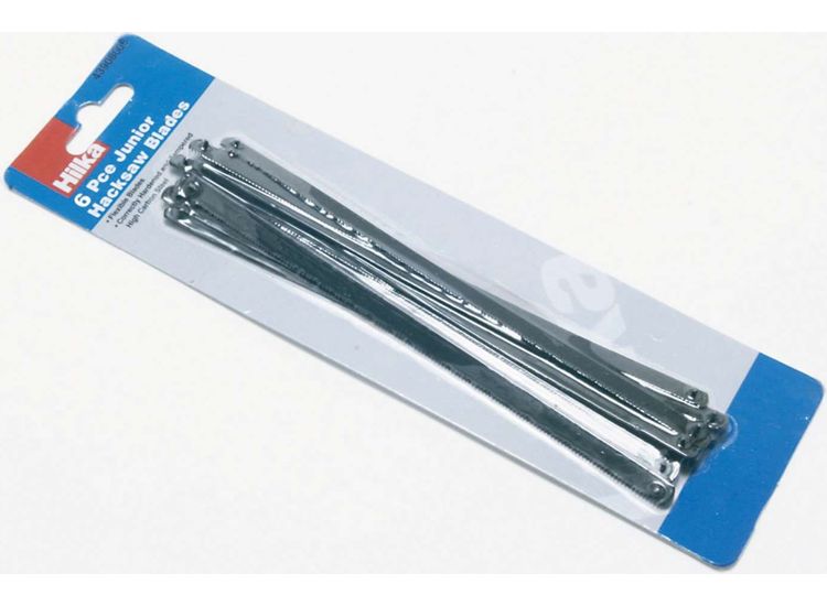 Hilka 6 pce Junior Hacksaw Blades