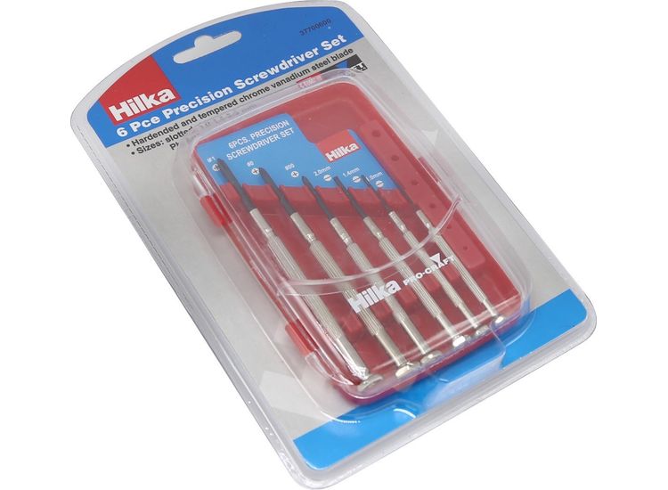 Hilka 6 pce Precision Screwdriver Set