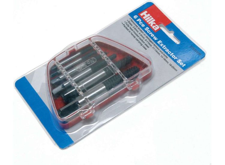 Hilka 6 pce Screw Extractor Set