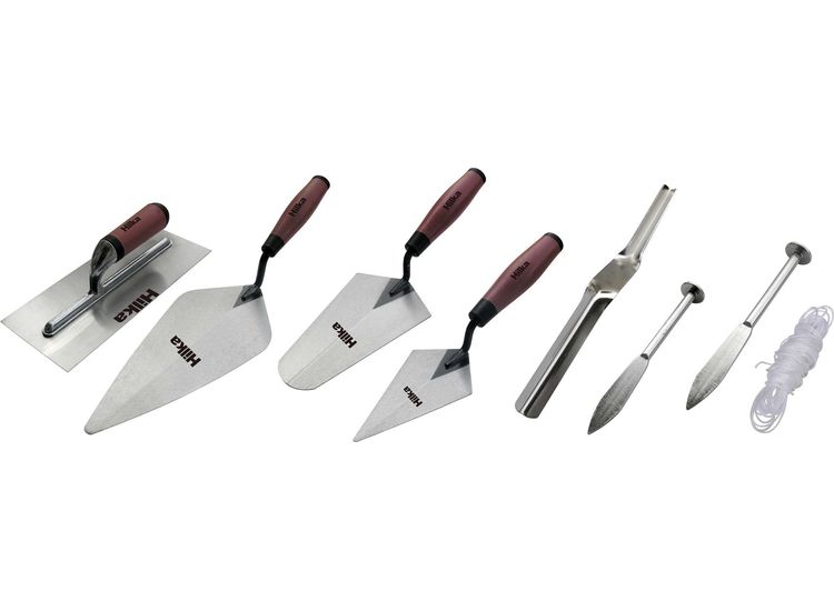 Hilka 6 pce Soft Grip Trowel Set