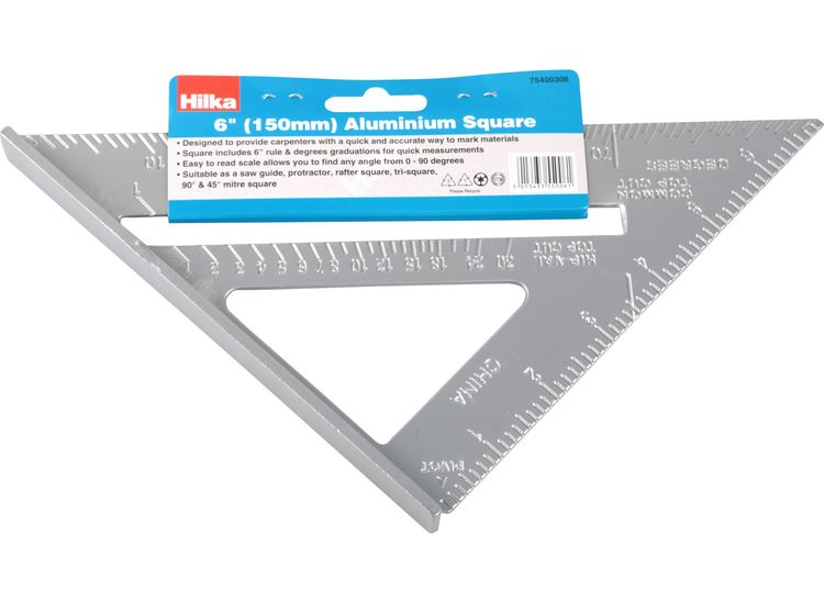 Hilka 6" (150mm) Aluminium Square