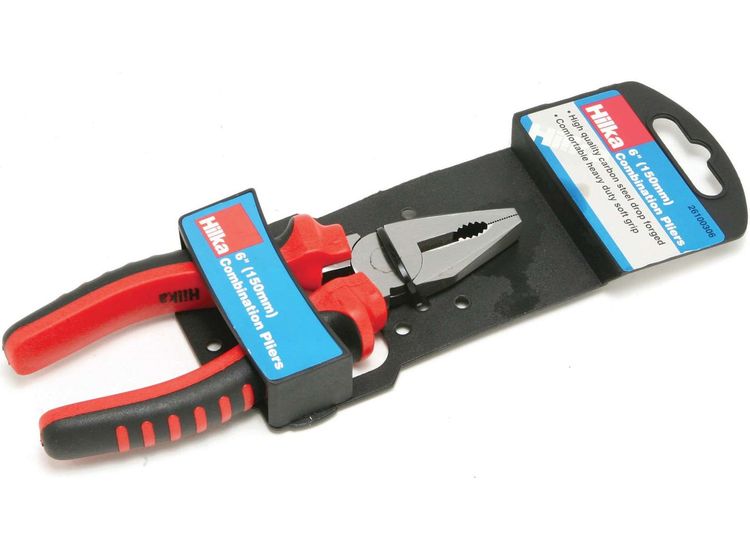 Hilka 6" (150mm) Combi Pliers Soft Grip