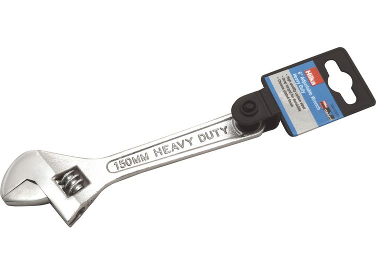 Hilka 6" (150mm) Heavy Duty Adjustable Wrench