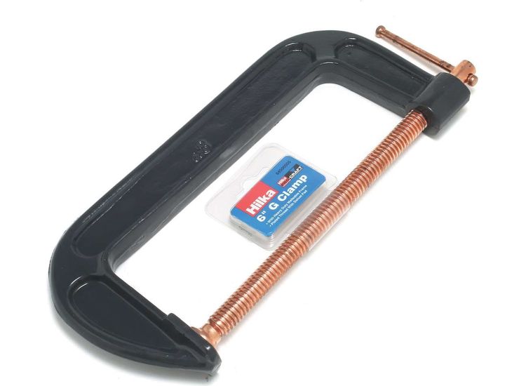 Hilka 6" (150mm) Heavy Duty G Clamp