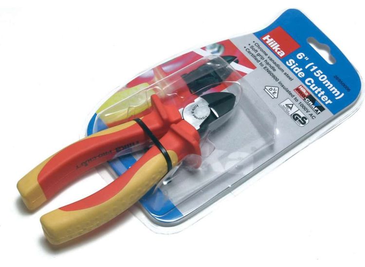 Hilka 6" 150mm Side Cutter VDE Pliers