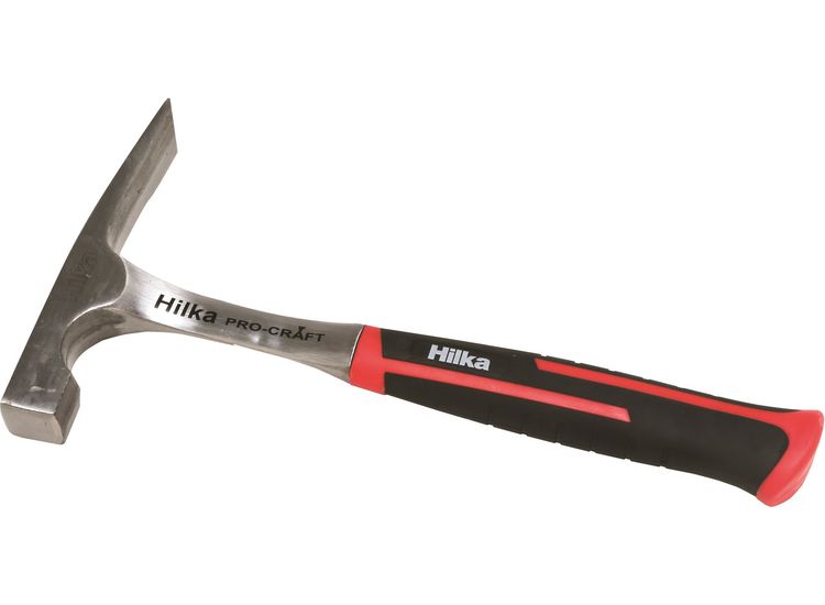 Hilka 600g Brick Hammer Steel Shaft Soft Grip