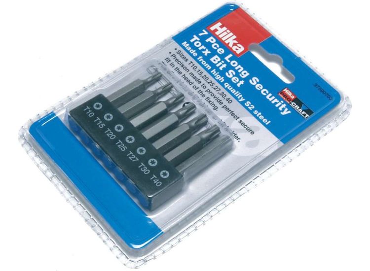 Hilka 7 pce Long Security TX Star Set