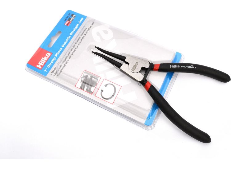 Hilka 7" Outside Straight Jaw Circlip Pliers