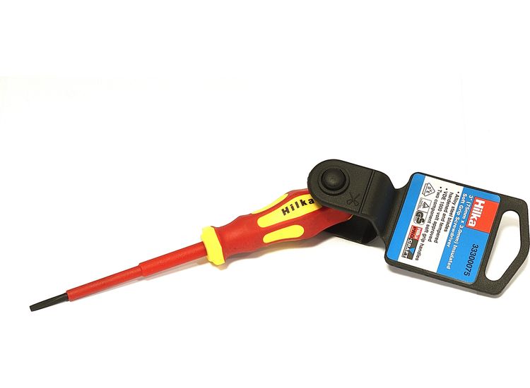 Hilka 75mm x 3mm VDE Screwdriver Insulated