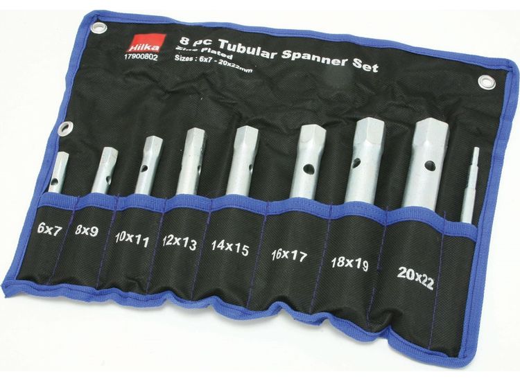 Hilka 8 pce Box Spanner Set Metric