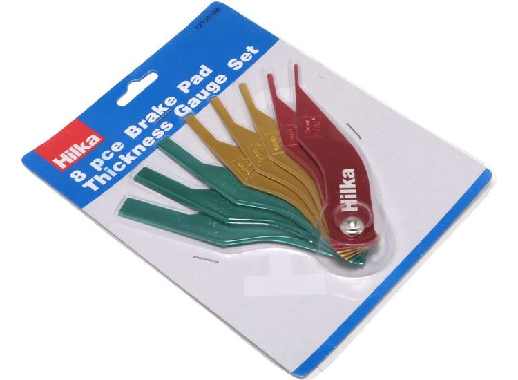 Hilka 8 pce Brake Pad Thickness Gauge Set