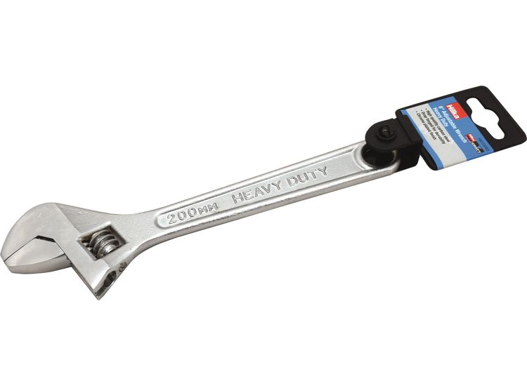 Hilka 8" (200mm) Heavy Duty Adjustable Wrench