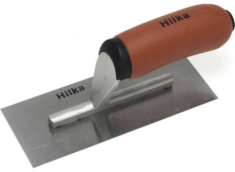 Hilka 8" x 3" Plasterers Soft Grip Trowel