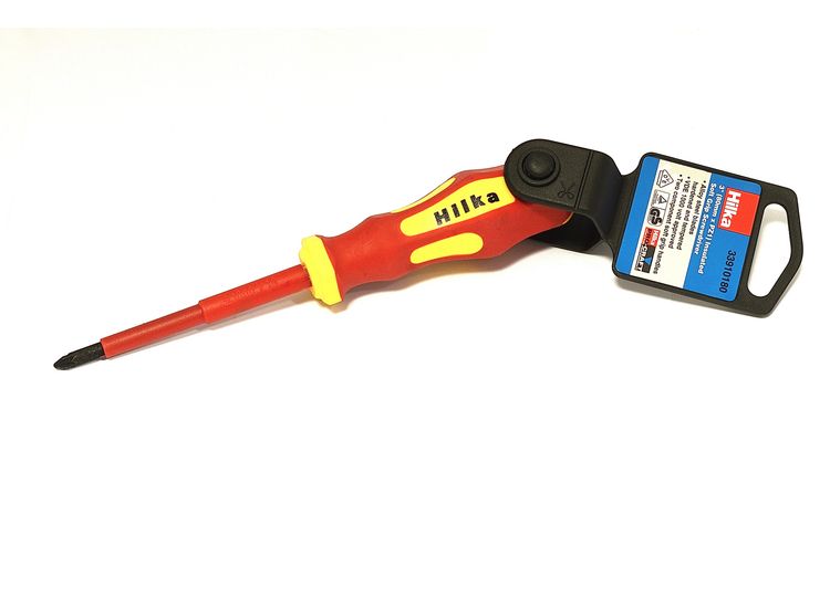 Hilka 80mm PZ1 VDE Screwdriver Insulated