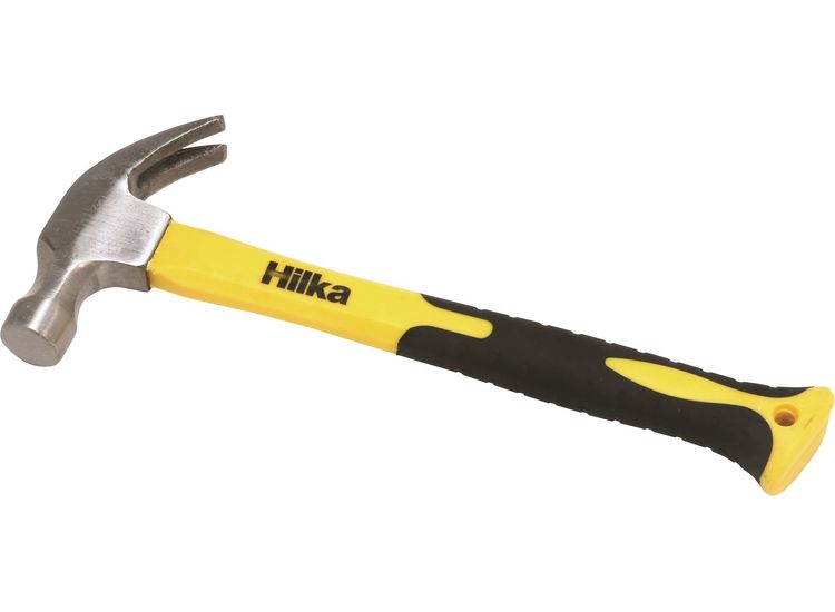 Hilka 8oz Claw Hammer Fibre Glass Shaft