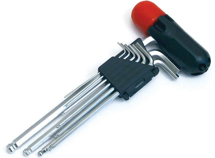 Hilka 9 pce Ball Hex Key Set Metric