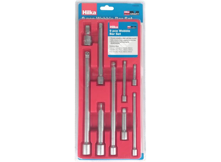 Hilka 9 pce Wobble Bar Set