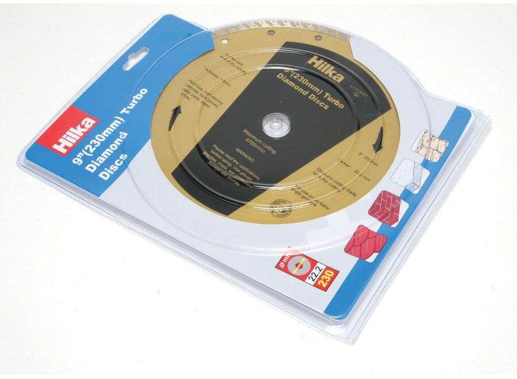 Hilka 9" (230mm) Turbo Diamond Discs