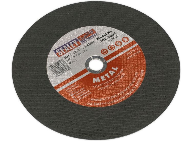 Sealey PTC/300C Cutting Disc &amp;#8709;305 x 2.8mm 25.4mm Bore