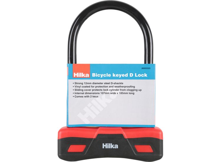 Hilka Bicycle keyed D Lock
