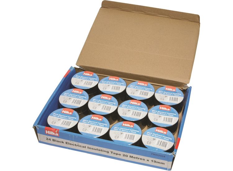 Hilka Black Tape 20m x 19mm