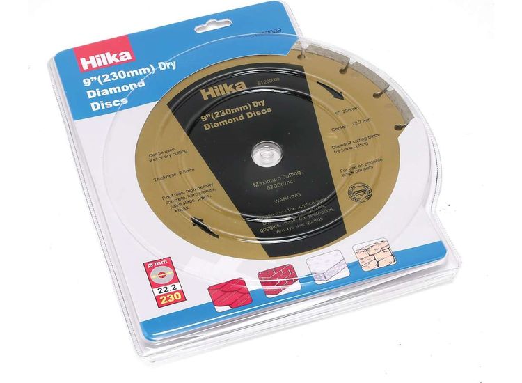 Hilka Diamond Cutting Disc Pro Craft 9" (230mm)