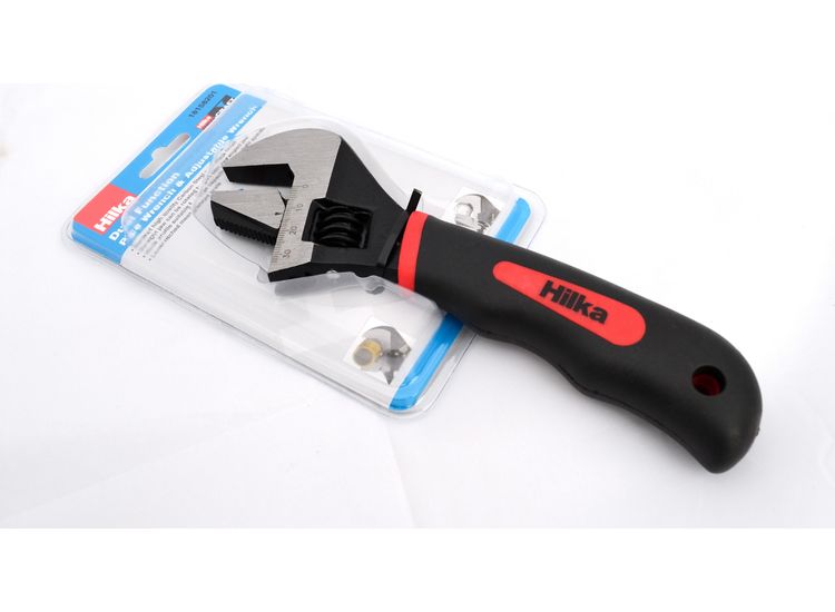 Hilka Dual Function Pipe &amp; Adjustable Wrench