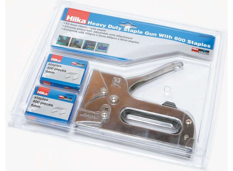 Hilka Heavy Duty Staple Gun 800 Staples