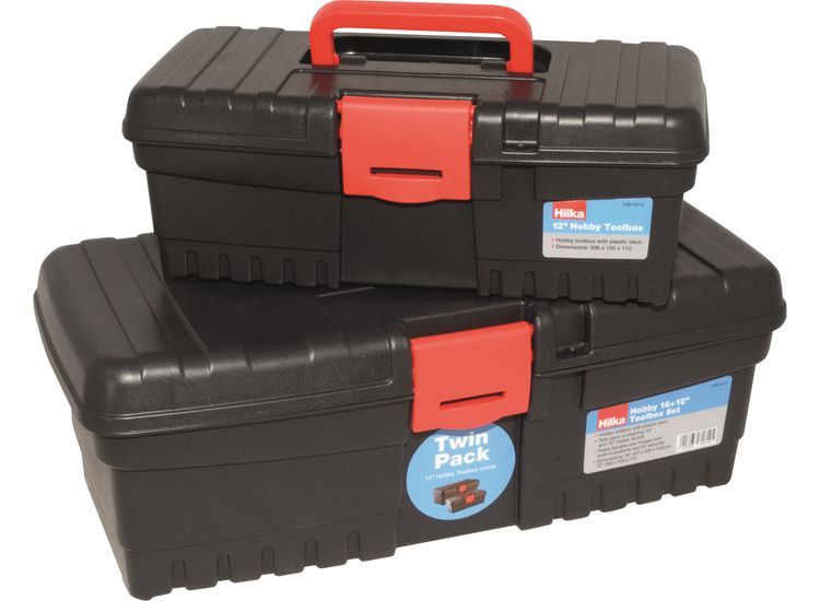 Hilka Hobby 16"+12" Toolbox Set