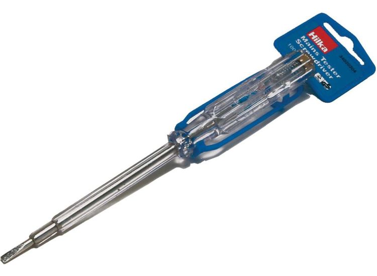 Hilka Large Mains Tester Screwdriver