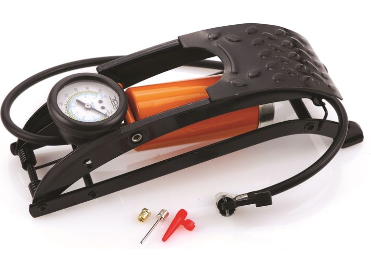 Hilka RAC Heavy Duty Single Barrel Foot Pump