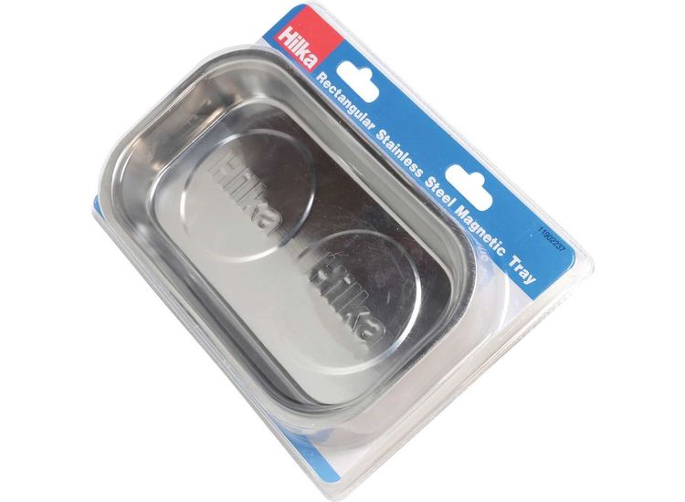 Hilka Rectangular Stainless Steel Mag Tray