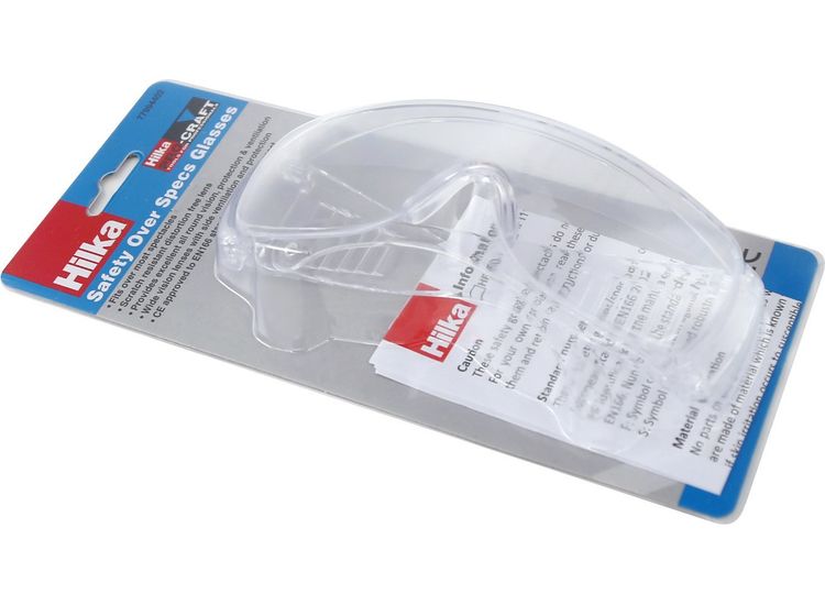 Hilka Safety Over Specs Glasses