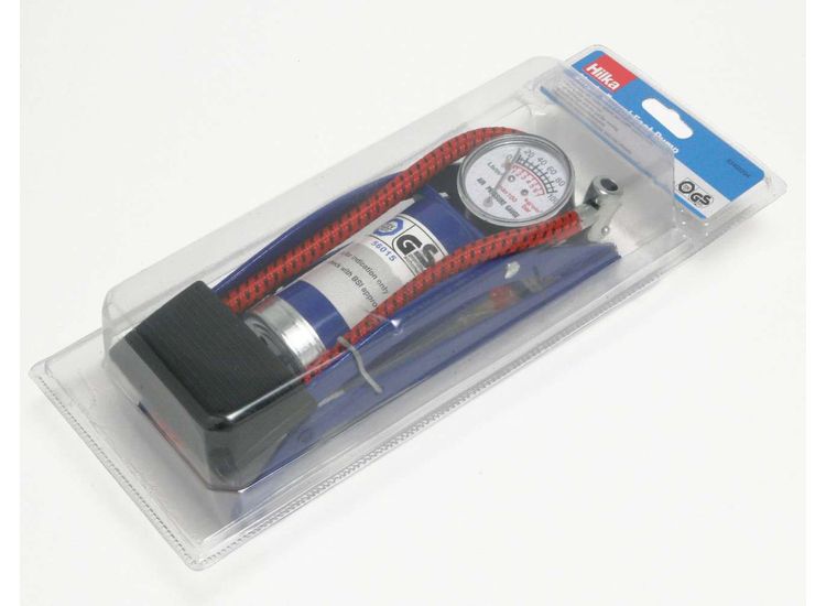 Hilka Single Barrel Foot Pump