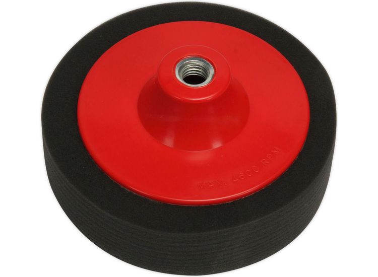 Sealey PTC150CHS Buffing &amp; Polishing Foam Head &amp;#8709;150 x 50mm M14 x 2mm - Soft