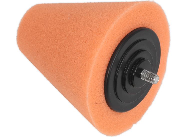 Sealey PTCCHC85O Buffing &amp; Polishing Foam Cone Orange/Firm