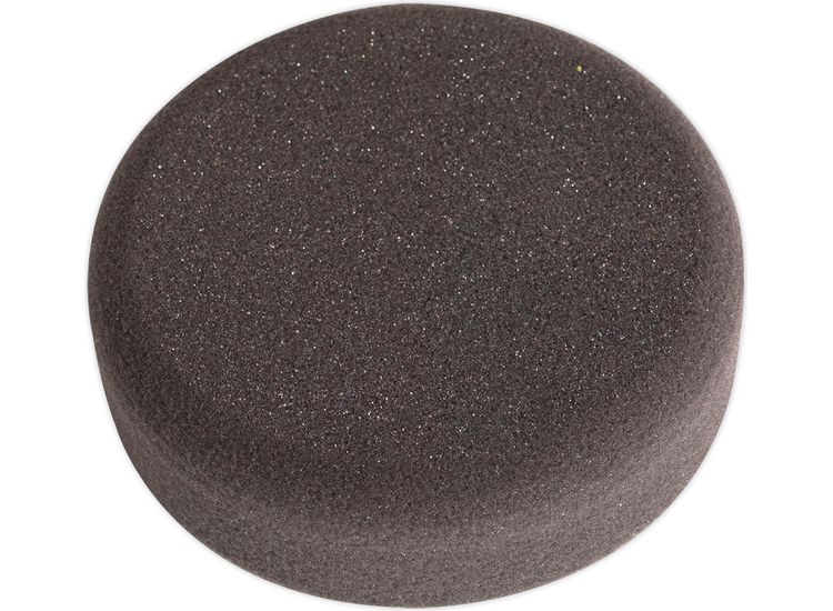 Sealey PTCCHV150P Buffing &amp; Polishing Foam Head Hook &amp; Loop &amp;#8709;150 x 50mm Black/Soft