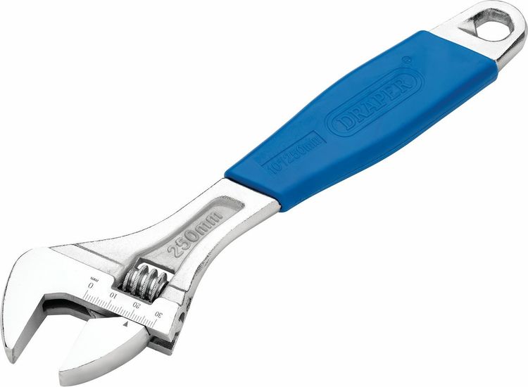 Draper 24793 Crescent-Type Adjustable Wrench, 250mm