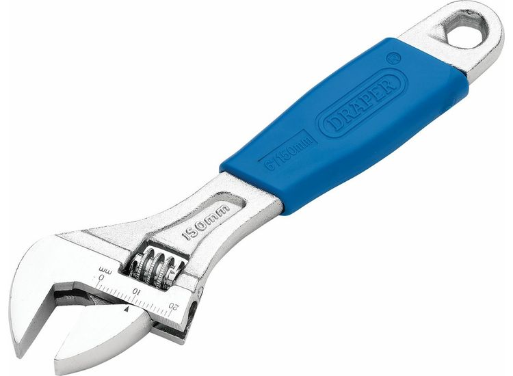 Draper 24791 Crescent-Type Adjustable Wrench, 150mm