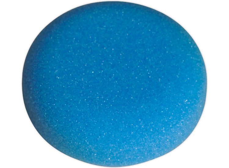 Sealey PTCCHV79B Buffing &amp; Polishing Foam Head Hook &amp; Loop &amp;#8709;80 x 25mm Blue/Medium