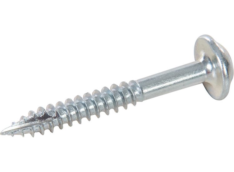 Triton Zinc Pocket-Hole Screws Washer Head Fine P/HF 7 x 1-1/4" 500pk