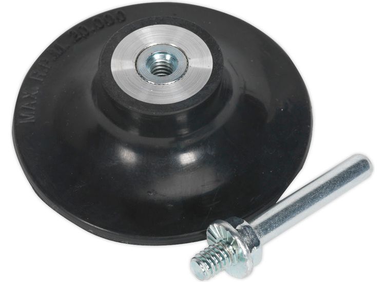 Sealey PTCQCBP75 Quick Change Backing Pad &amp;#8709;75mm 1/4"UNC