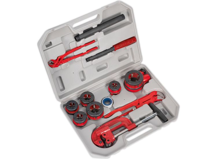 Sealey PTK993 Pipe Threading Kit 1/4" - 1-1/4"BSPT