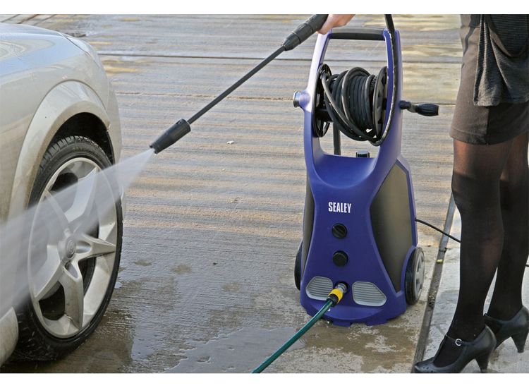 Sealey PW3500 Professional Pressure Washer 140bar with TSS &amp; Rotablast Nozzle 230V