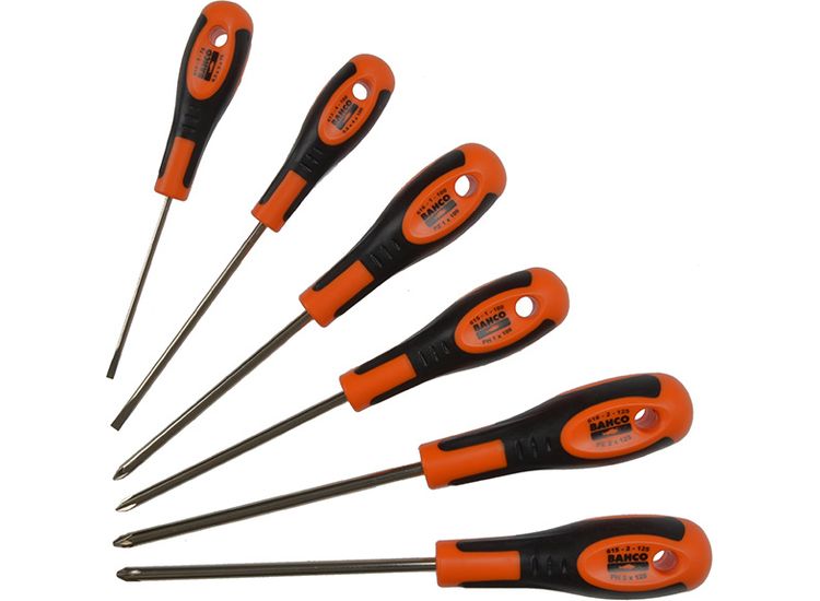 Bahco 600 Series Screwdriver Set, 6 Piece
