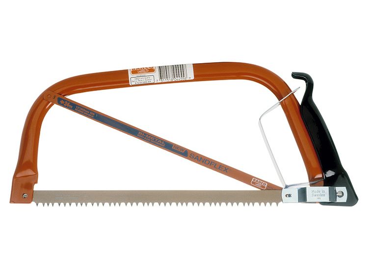 Bahco 9-12-51/3806-KP Bowsaw &amp; Extra Hacksaw Blade 300mm (12in)