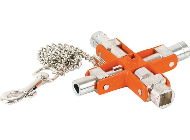 Bahco 9-in-1 Switch Cabinet Master Key