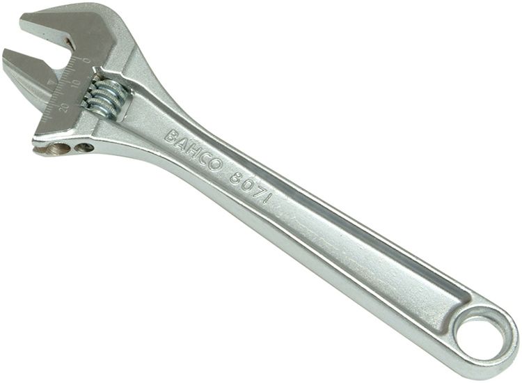 Bahco Adjustable Wrench 80 Series Chrome