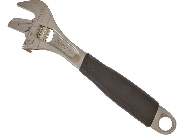 Bahco Adjustable Wrench 90 Series Chrome Reversible Jaw