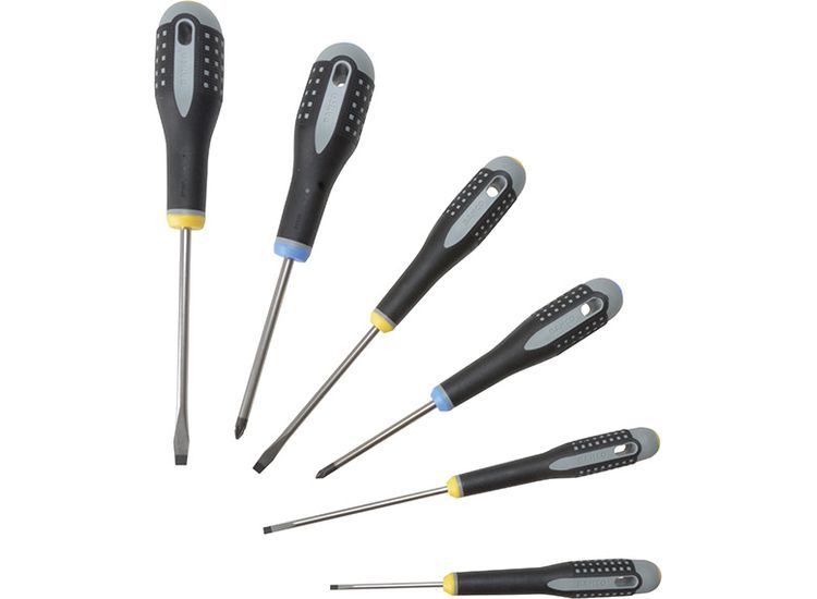 Bahco BE-9882 ERGO™ Screwdriver Set, 6 Piece